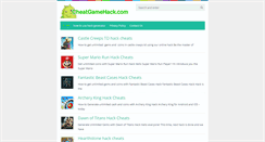 Desktop Screenshot of cheatgamehack.com